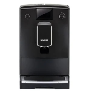 Matný čierny automatický kávovar NIVONA NICR 690 s farebným TFT displejom a prípravou espressa.